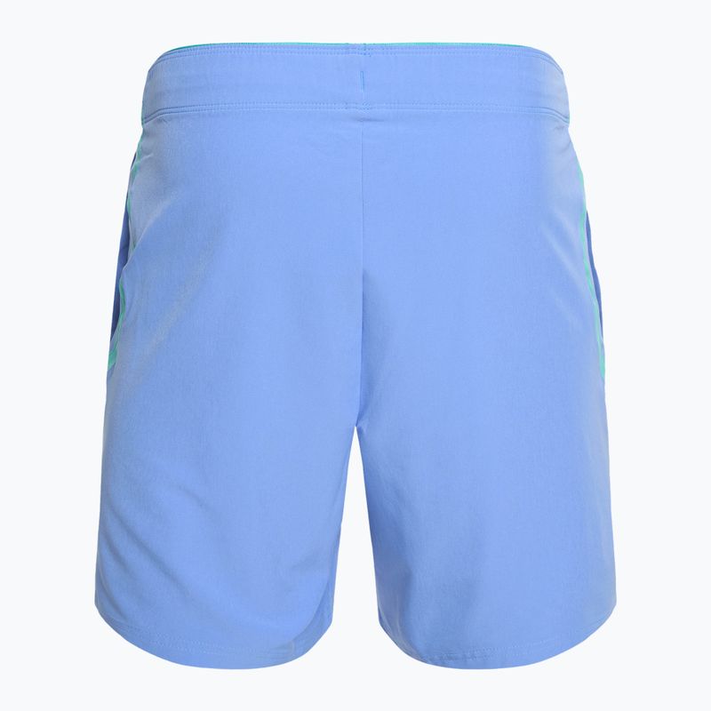 Vyriški teniso šortai Nike Court Advantage Dri-FIT 7" royal pulse/ green frost/ white 2