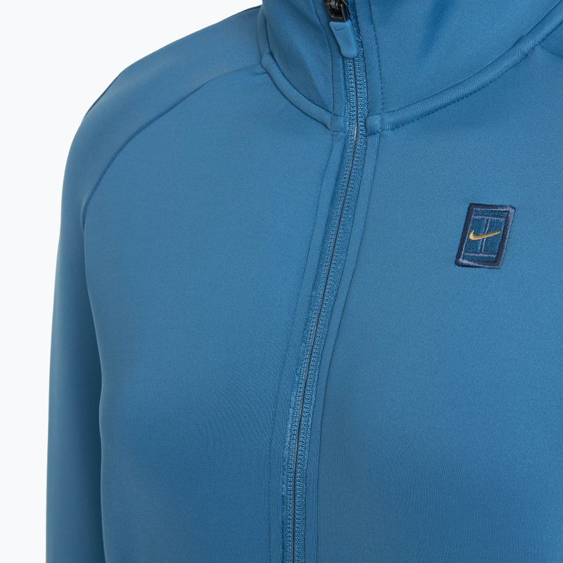 Moteriškas teniso džemperis Nike Court Dri-Fit Heritage FZ aegean storm / aegean storm 3
