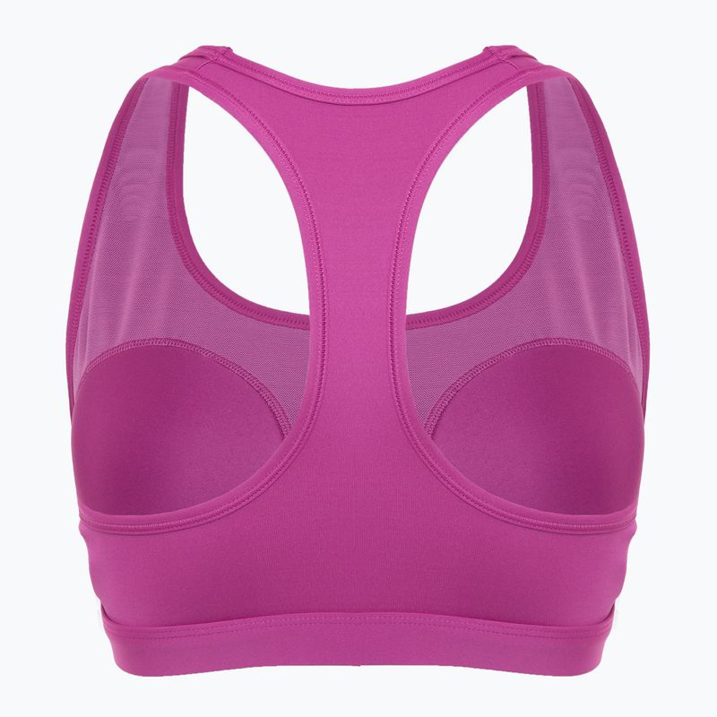 Treniruočių liemenėlė Nike Swoosh Medium Support hot fuchsia/white 2