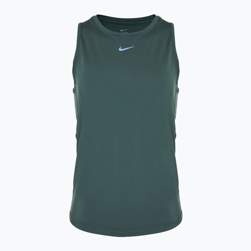 Moteriškas treniruočių tank topas Nike One Classic Dri-Fit lvintage green / black