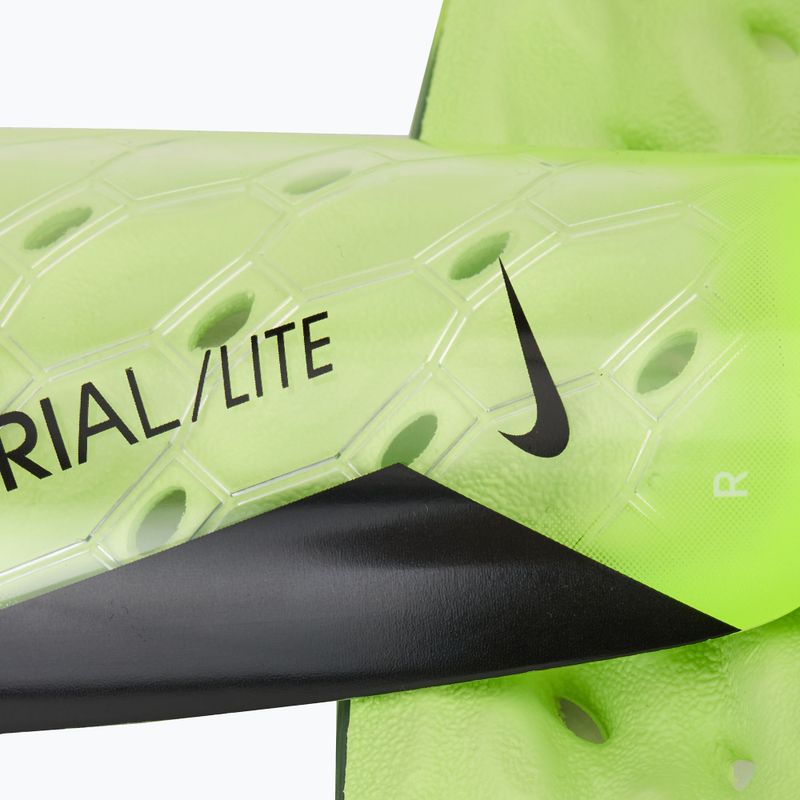 Nike Mercurial Lite volt/barely volt/juodos futbolo kamuolio apsauginės juostos 2