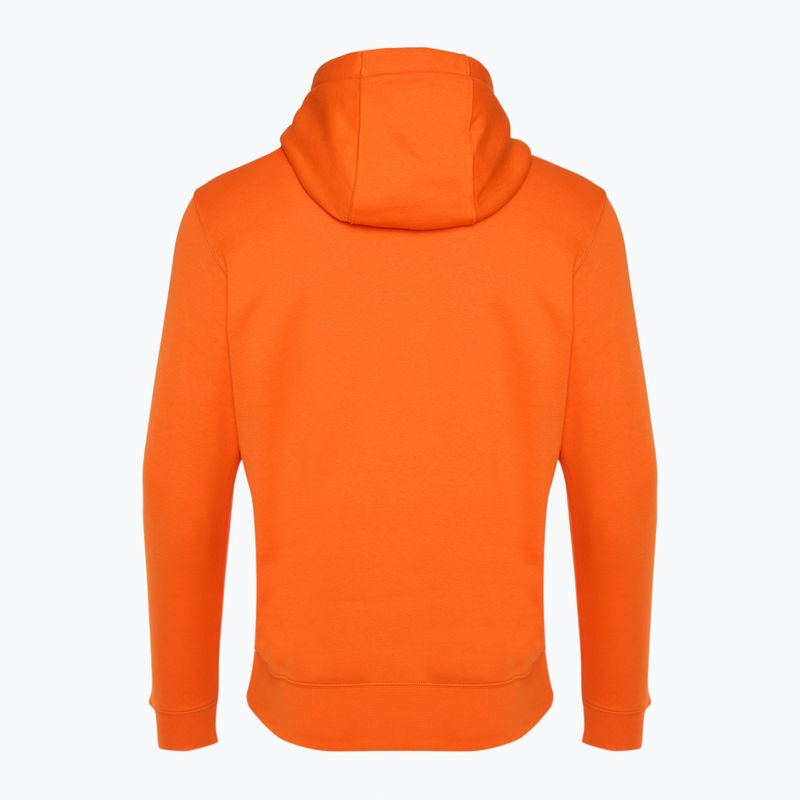 Vyriškas džemperis Nike Sportswear Club Fleece Hoodie safety orange/ safety orange/ white 2