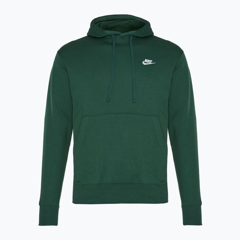 Vyriškas džemperis Nike Sportswear Club Fleece Hoodie fir / fir / white