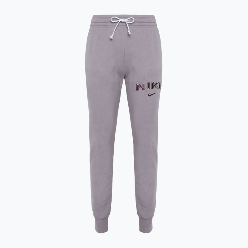 Moteriškos kelnės Nike Phoenix Fleece light violet ore