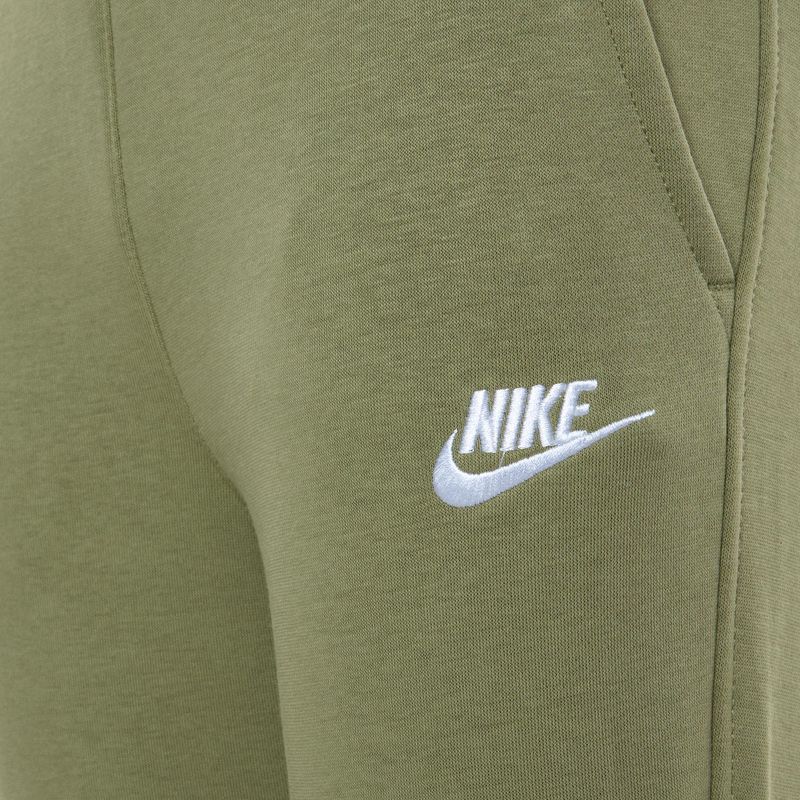Vaikiškos kelnės Nike Sportswear Club Fleece oil green/oil green/white 3