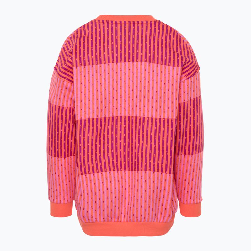 Vaikiškas džemperis Nike Sportswear Club Fleece light wild mango/light wild mango/hot fuchsia 2