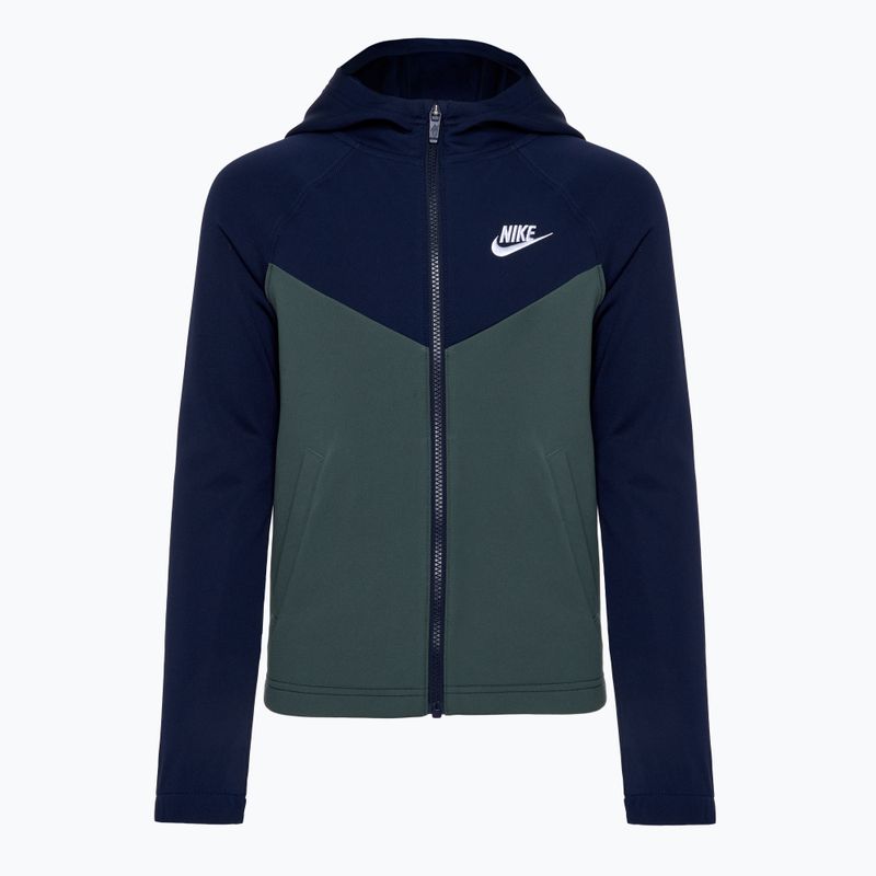 Vaikiškas sportinis kostiumas Nike Sportswear obsidian/ vintage green/ obsidian/ white 2