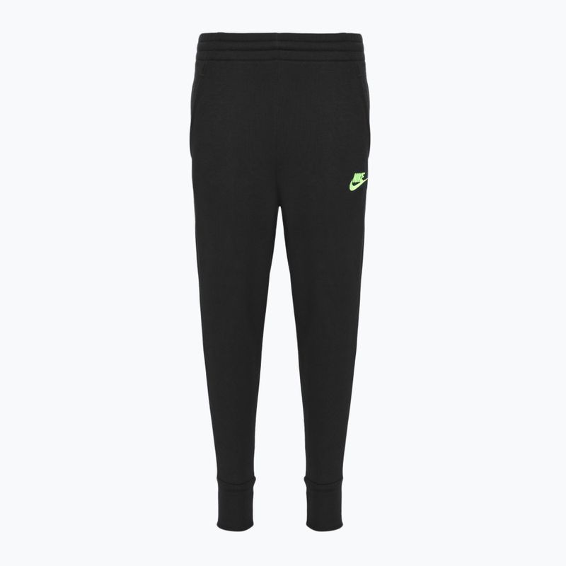 Vaikiškos kelnės Nike Sportswear Club Fleece black / volt