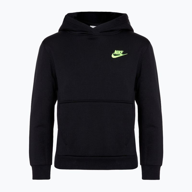 Vaikiškas džemperis Nike Sportswear Club Fleece black/yellow