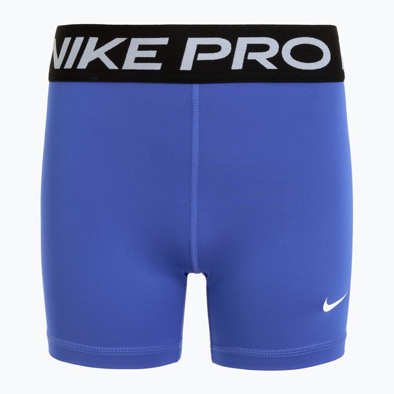 Nike Pro Comet mėlynos/baltos spalvos vaikiški šortai 6