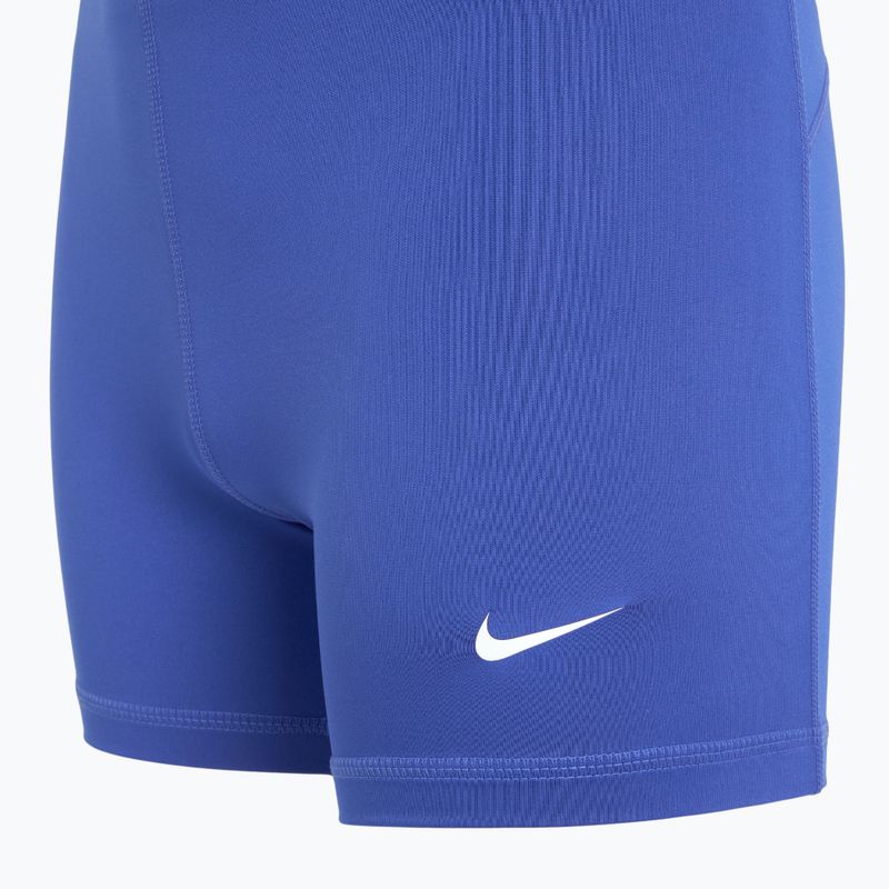 Nike Pro Comet mėlynos/baltos spalvos vaikiški šortai 8
