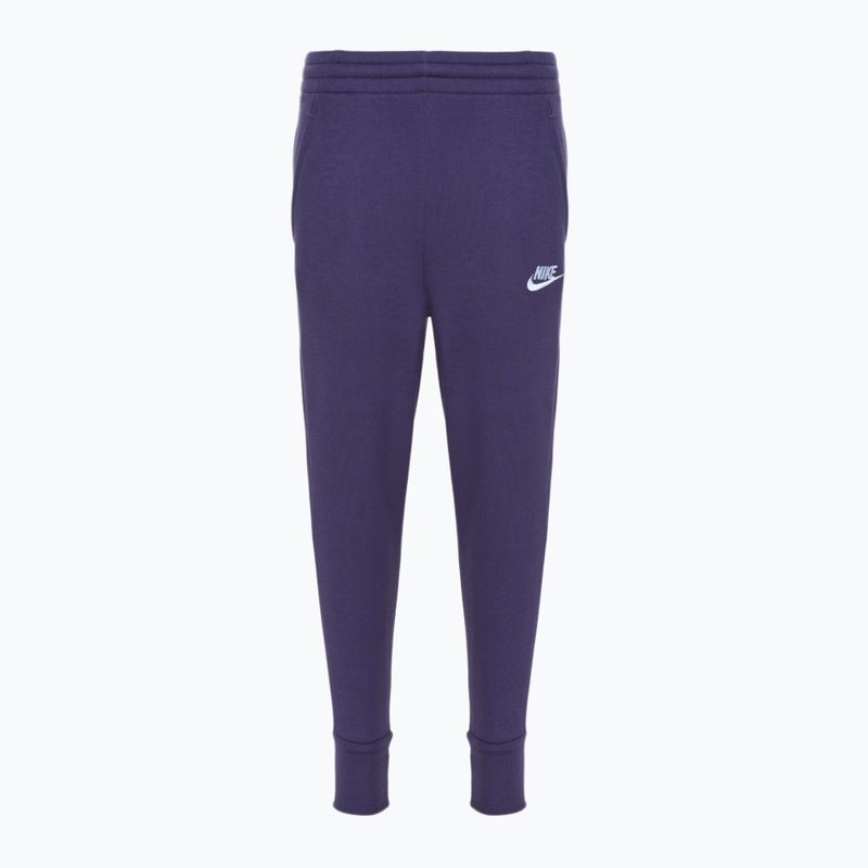 Vaikiškos kelnės Nike Sportswear Club Fleece dark raisin / dark raisin / white