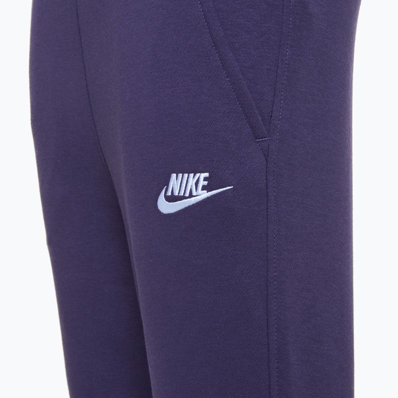 Vaikiškos kelnės Nike Sportswear Club Fleece dark raisin / dark raisin / white 3