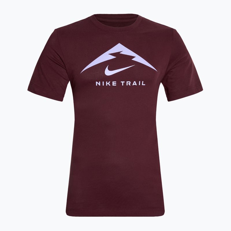 Vyriški bėgimo marškinėliai Nike Dri-Fit UV burgundy crush