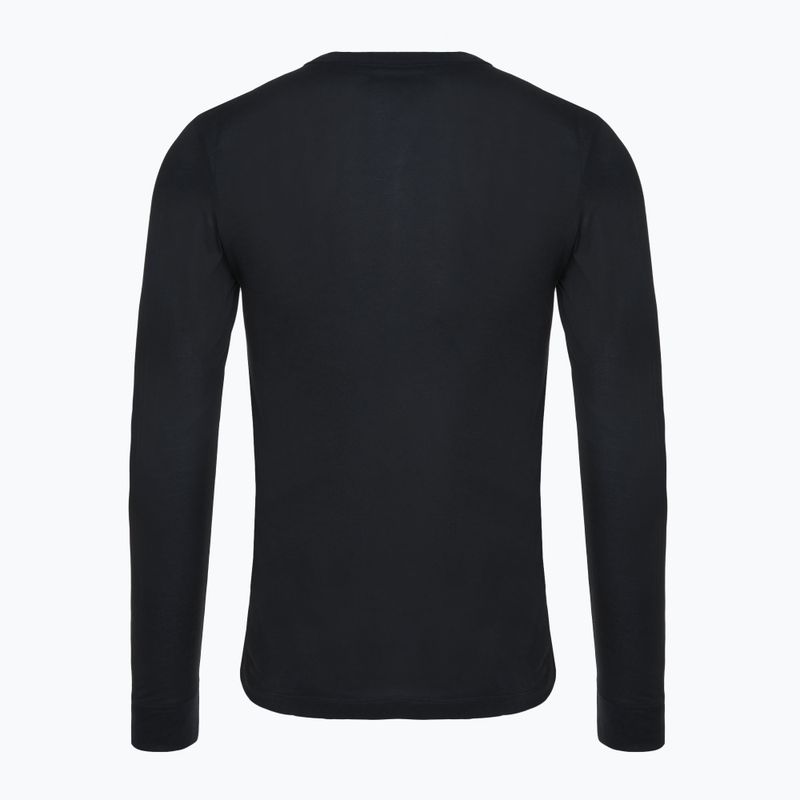 Vyriški marškinėliai ilgomis rankovėmis Nike Dri-FIT Fitness black 2