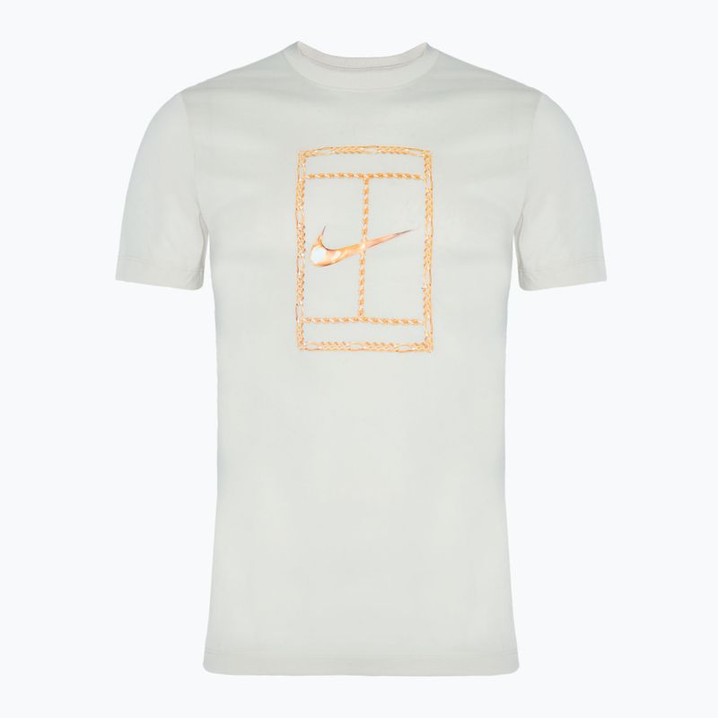 Vyriški Nike Court Dri-FIT teniso marškinėliai light orewood brown