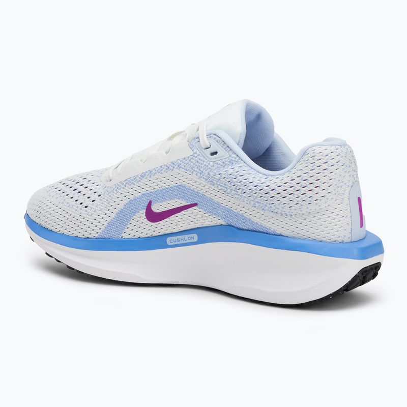 Moteriški bėgimo batai Nike Winflo 11 summit white/royal pulse/football grey/hyperviolet 3