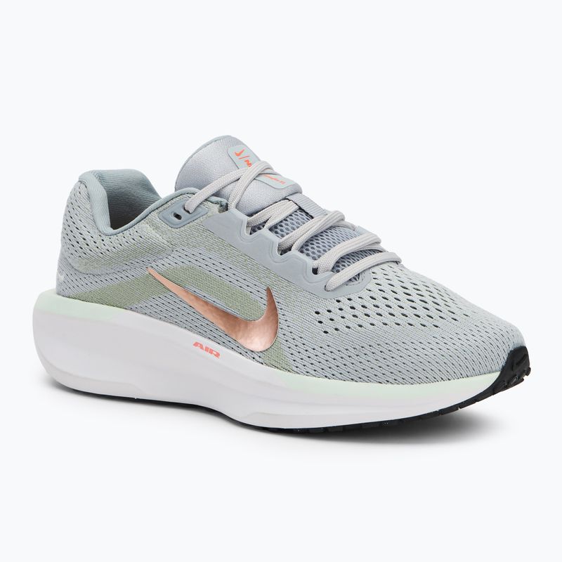 Moteriški bėgimo batai Nike Winflo 11 wolf grey/olive aura/lightpumice/metallicredbronze