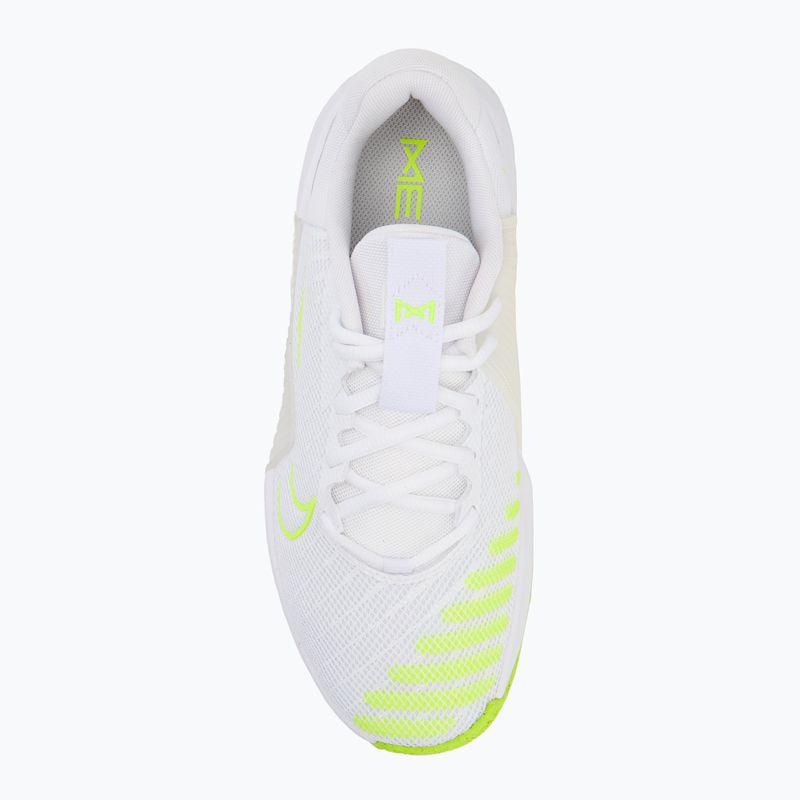 Vyriški treniruočių bateliai Nike Metcon 9 white/ white/ volt 5