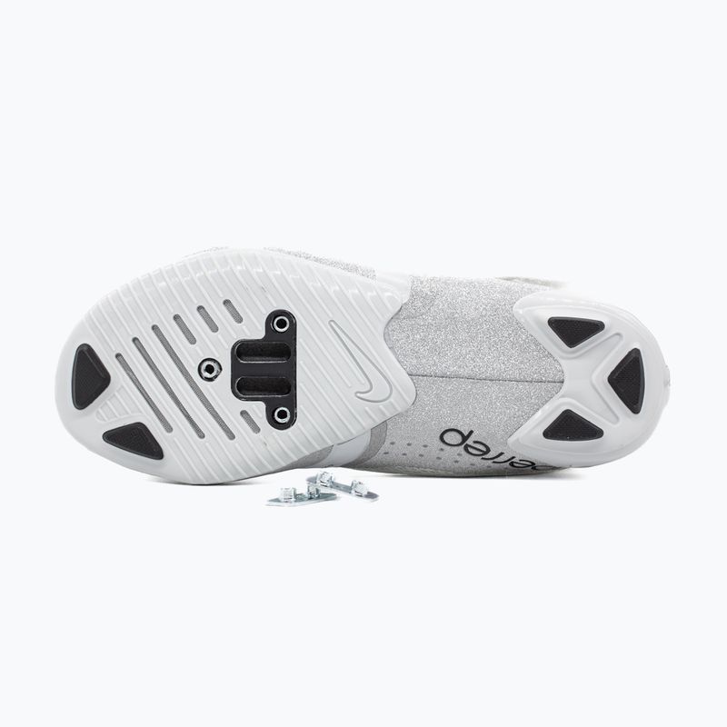 "Nike Superrep Cycle 2 Premium" aukščiausio lygio baltos/ grynos platinos/juodos spalvos kelio bateliai 6