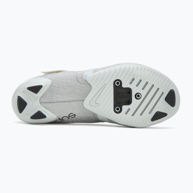 "Nike Superrep Cycle 2 Premium" aukščiausio lygio baltos/ grynos platinos/juodos spalvos kelio bateliai 4