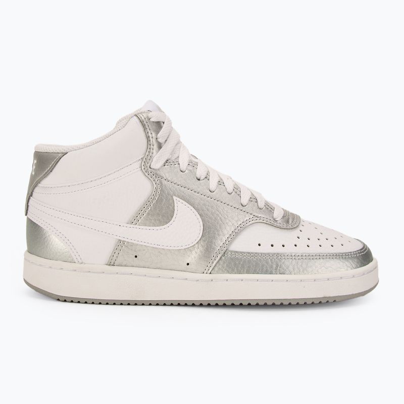 Moteriški batai Nike Court Vision Mid grey/silver/white 2