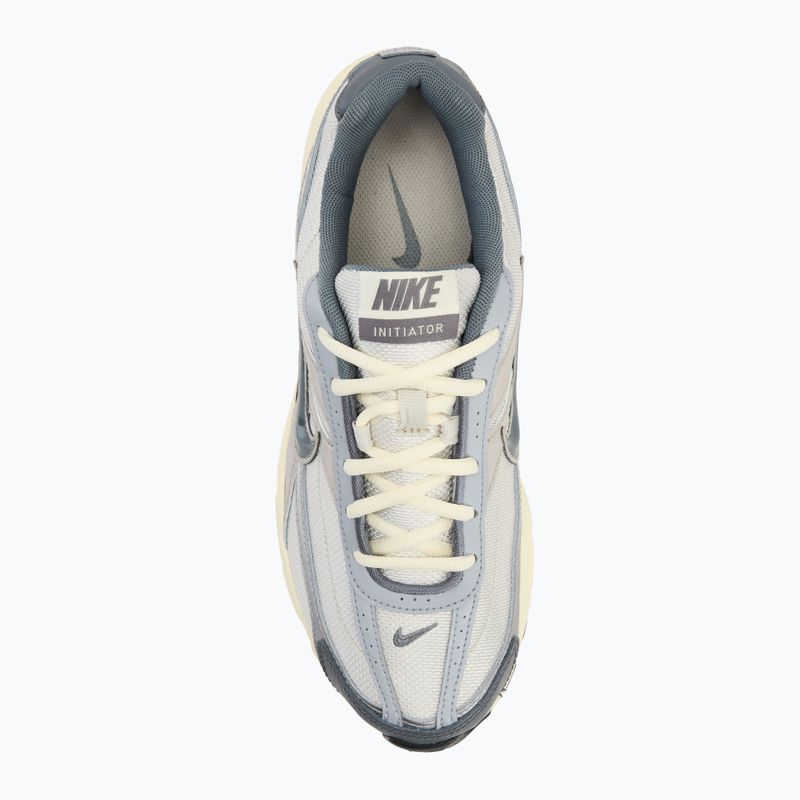 Vyriški bėgimo batai Nike Initiator light bone/coconut milk/ metallic silver/smoke grey 5