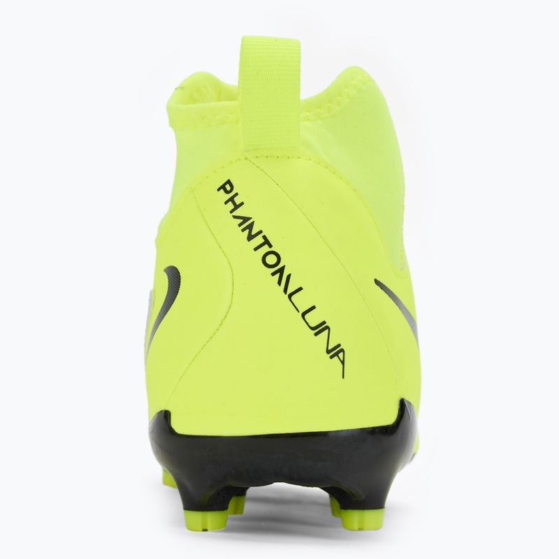 Vaikiški futbolo batai Nike Phantom Luna 2 Academy FG/MG metallic silver/volt/black 6