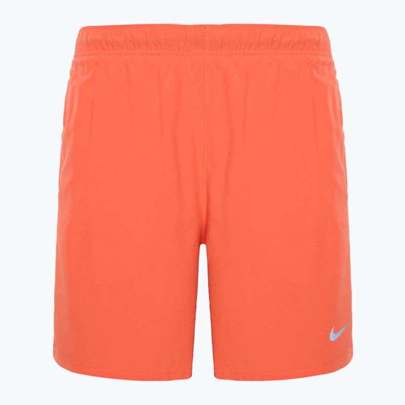 Vyriški šortai Nike Dri-Fit Challenger 7" Brief-Lined light wild mango / reflective silver