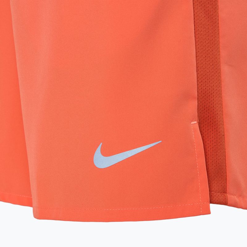 Vyriški šortai Nike Dri-Fit Challenger 7" Brief-Lined light wild mango / reflective silver 3