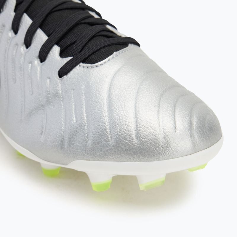 Vyriški futbolo batai Nike Tiempo Legend 10 Pro FG metallic silver/volt/black 7