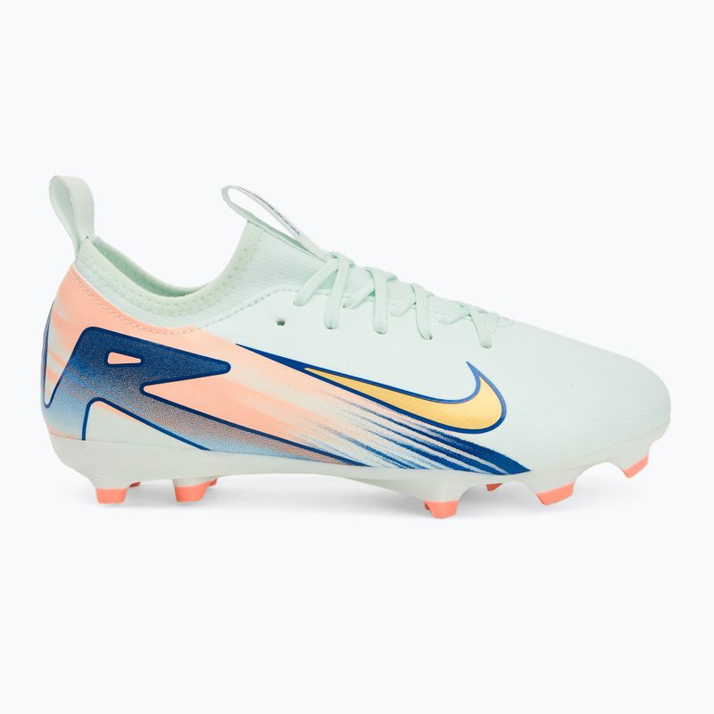 Nike Vapor 16 Acadamy Mercurial Dream Speed FG/MG Jr vaikiški futbolo bateliai vos žalios spalvos/ purpurinės spalvos pulsas/ metalinio aukso moneta 2