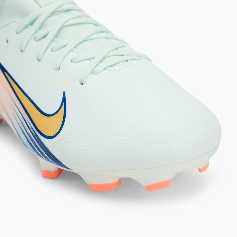 Nike Vapor 16 Acadamy Mercurial Dream Speed FG/MG Jr vaikiški futbolo bateliai vos žalios spalvos/ purpurinės spalvos pulsas/ metalinio aukso moneta 7