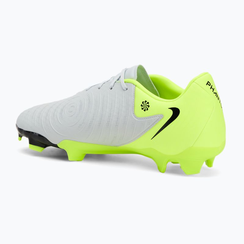 Vyriški futbolo batai Nike Phantom GX 2 Academy FG/MG metallic silver/volt/black 3