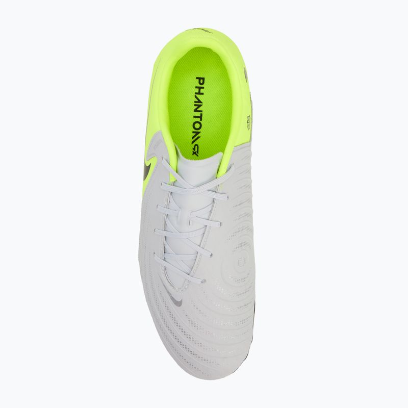 Vyriški futbolo batai Nike Phantom GX 2 Academy FG/MG metallic silver/volt/black 5