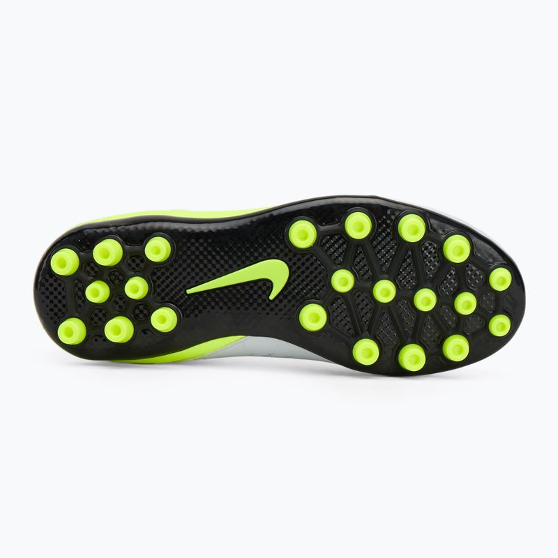 Vaikiški futbolo batai Nike Phantom Luna 2 Academy AG Jr metallic silver/black/volt 4
