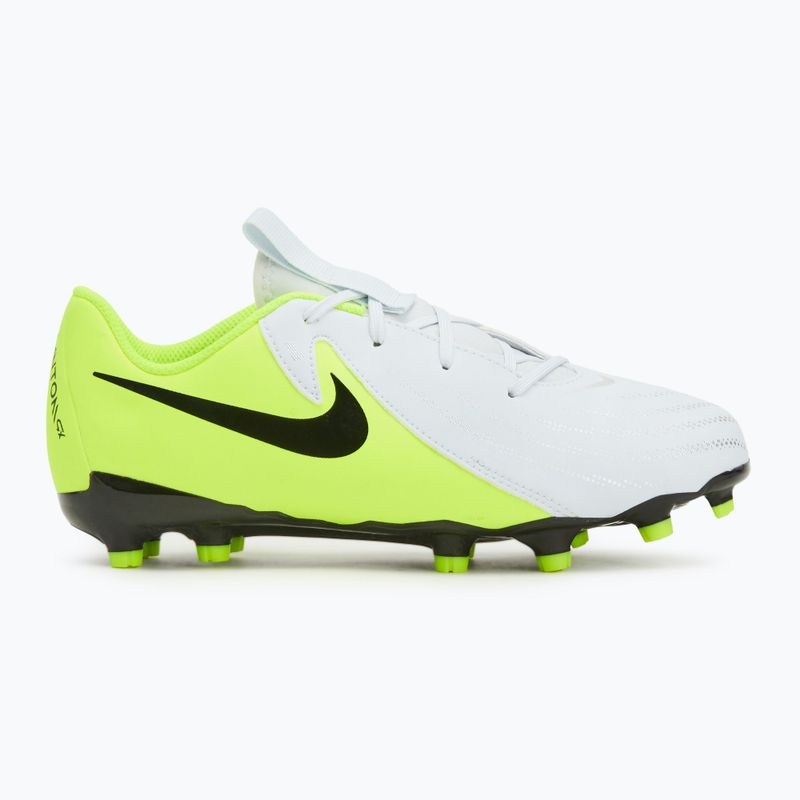 Vaikiški futbolo batai Nike Phantom GX 2 Academy FG/MG metallic silver/volt/black 2