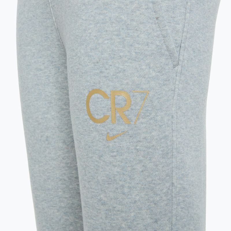 Vaikiškos kelnės Nike CR7 Club Fleece light smoke grey / heather / metallic gold 4