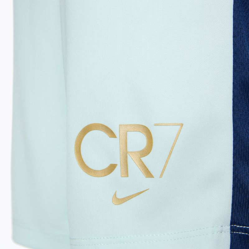 Vaikiški krepšinio šortai Nike CR7 Academy Dri-FIT barely green/ blue void/ metallic gold 3