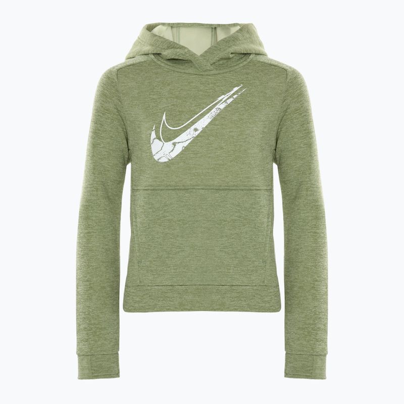 Vaikiškas džemperis Nike Multi Stain Repel Therma-FIT oil green/olive aura/heather/white