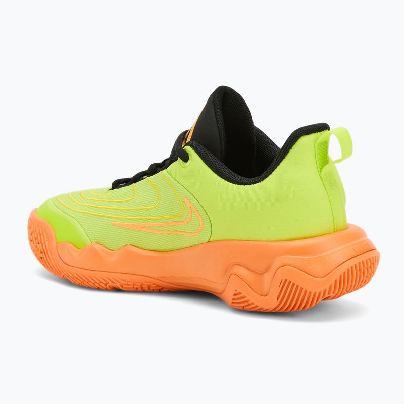 Vaikiški krepšinio batai Nike Giannis Immortality 4 cyber/ sundial/ lightning/ bright mandarin 3