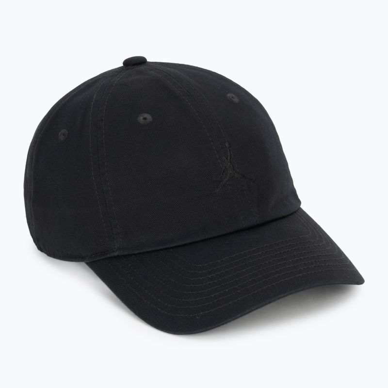 Kepurė su snapeliu Jordan Club Unstructured Curved-Bill black/black