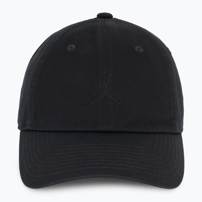 Kepurė su snapeliu Jordan Club Unstructured Curved-Bill black/black 2