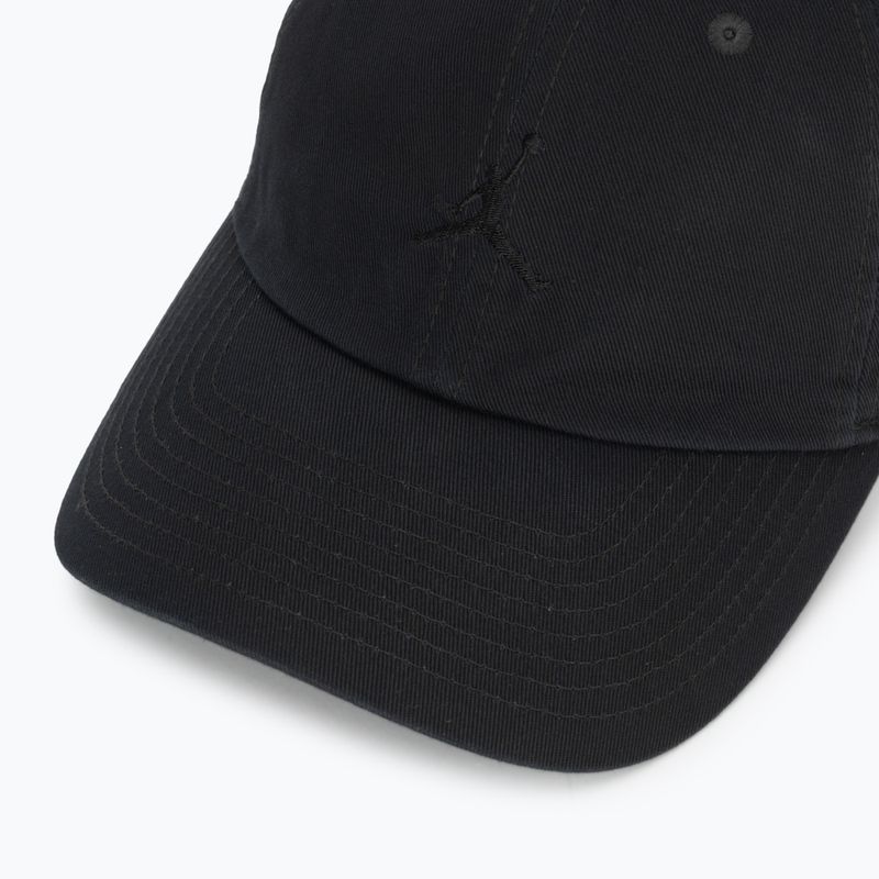 Kepurė su snapeliu Jordan Club Unstructured Curved-Bill black/black 3
