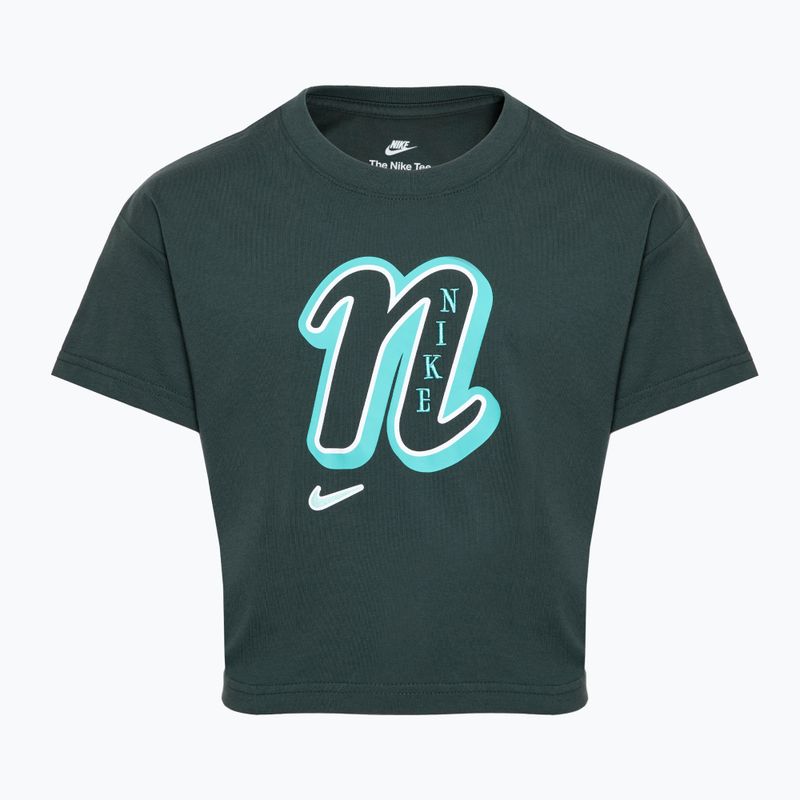 Vaikiški marškinėliai Nike Sportswear vintage green
