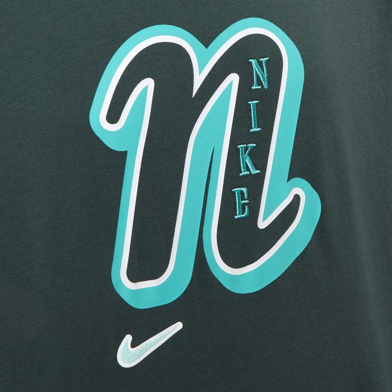 Vaikiški marškinėliai Nike Sportswear vintage green 3