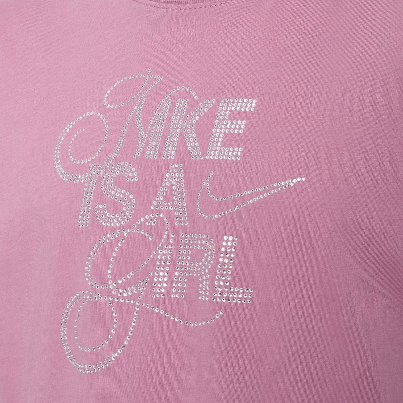 Vaikiški marškinėliai Nike Sportswear plum dust 3