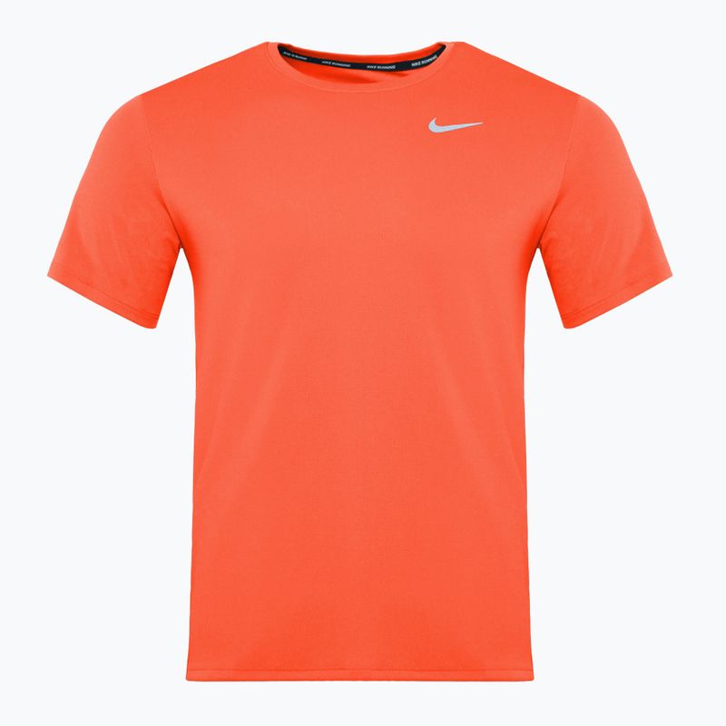 Vyriški bėgimo marškinėliai Nike Miler Dri-Fit UV light wild mango