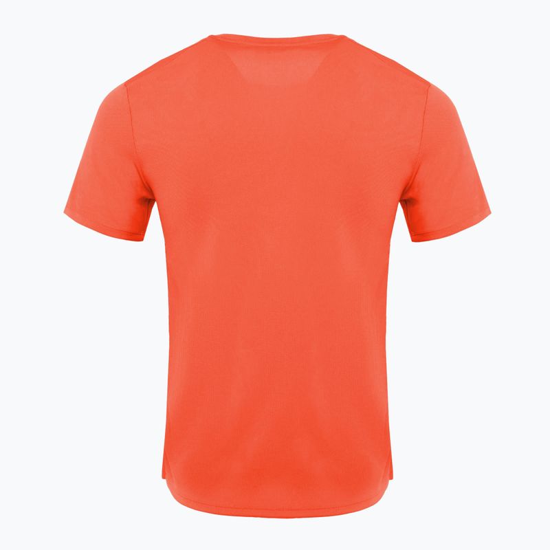 Vyriški bėgimo marškinėliai Nike Miler Dri-Fit UV light wild mango 2