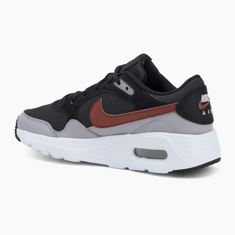Nike Air Max SC vaikiški bateliai juodi/ tamsiai ponio/ cemento pilkos spalvos 3